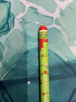 Set 4 penne cancellabili tema natalizio