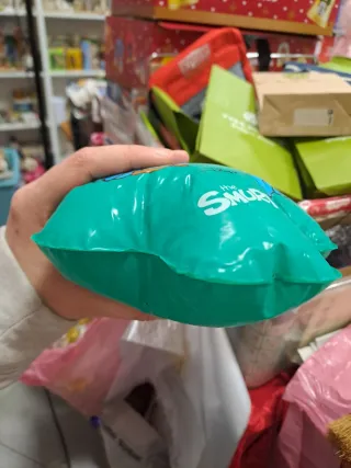 Cuscino gonfiabile Puffi Cupido