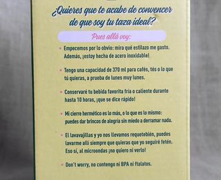 Taza térmica take away Mr. Wonderful (NUEVA)