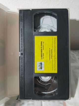 La maschera di Zorro Banderas Hopkins Cassetta VHS