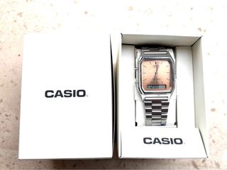 Reloj Casio Analógico Plateado