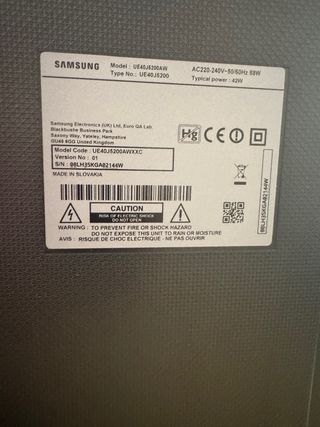 Televisor Samsung UE40J5200AW