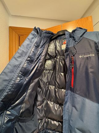 Chaqueta acolchada con capucha Columbia Talla XL