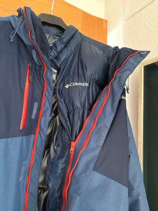 Chaqueta acolchada con capucha Columbia Talla XL