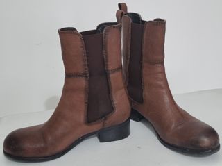 Botines Camila's ARIA tacón marrón