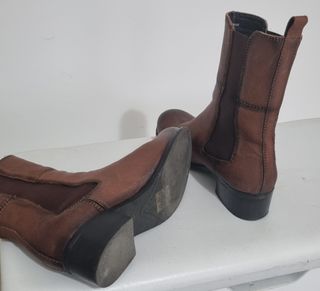 Botines Camila's ARIA tacón marrón