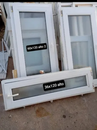 Ventana aluminio 78x135 alto climalit