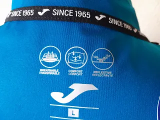 Chaleco Joma running azul masculino