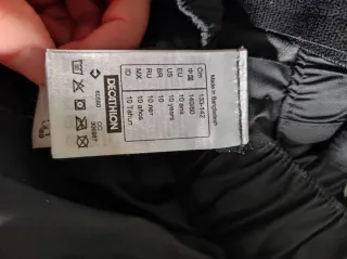 Pantalón de esquí para niño Wedze talla 10