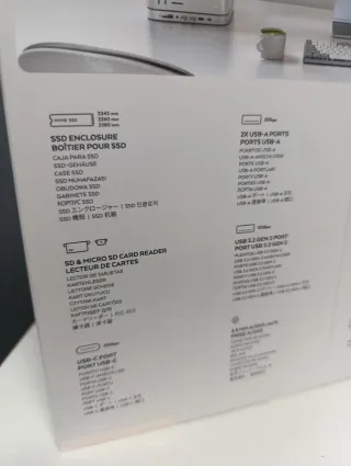 Soporte Satechi Mac Mini/Studio con NVMe