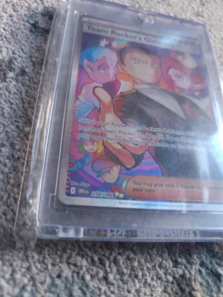 Pokemon Team Rocket's Giovanni 238 SIR inglés