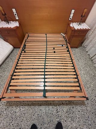 Cama Matrimonio Articulada Electrónica y colchon