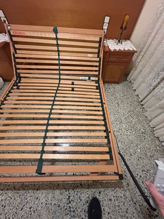 Cama Matrimonio Articulada Electrónica y colchon