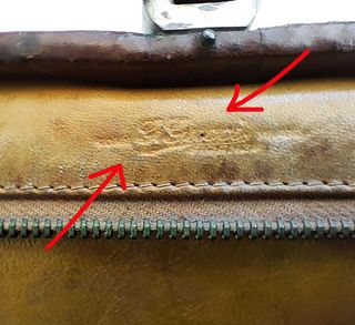 Borsa Gucci Vintage Pelle Box-calf Anni '50