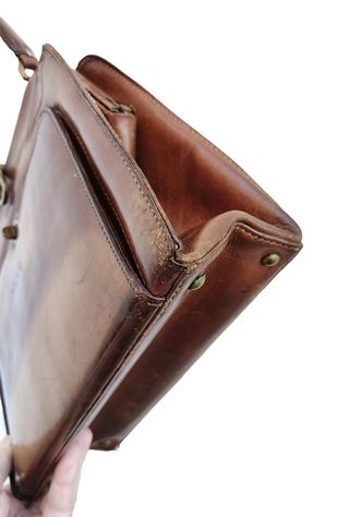 Borsa Gucci Vintage Pelle Box-calf Anni '50