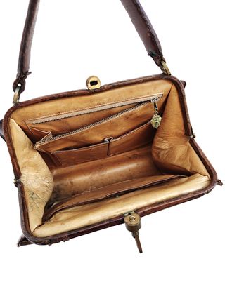 Borsa Gucci Vintage Pelle Box-calf Anni '50