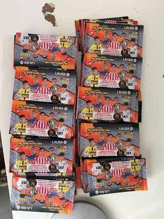100 Sobres Adrenalyn LaLiga 25/26