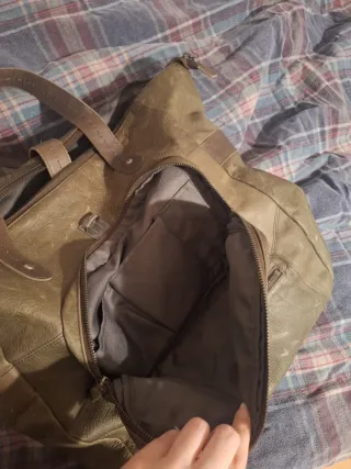 Bolsa Adidas Verde Oliva Vintage