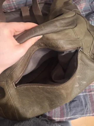 Bolsa Adidas Verde Oliva Vintage