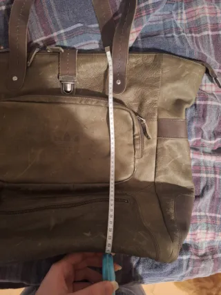 Bolsa Adidas Verde Oliva Vintage