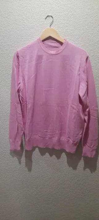 Jersey rosa para hombre