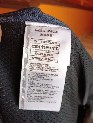 Chaqueta Carhartt Azul Talla M