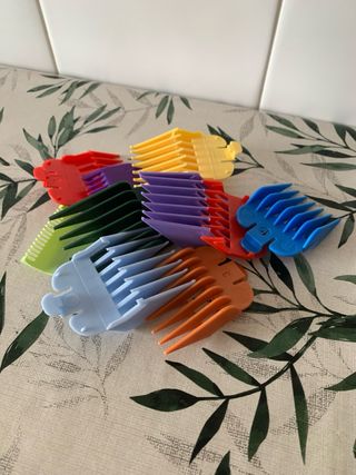 Juego de peines guía para cortar el pelo