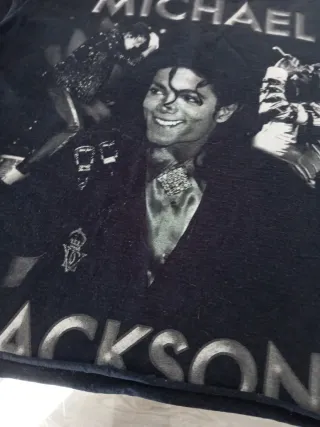 Camiseta Michael Jackson Negra