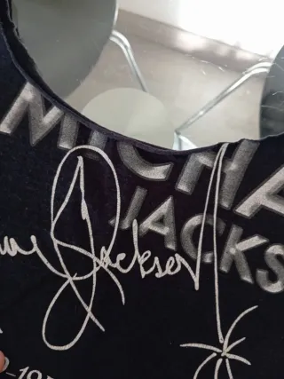 Camiseta Michael Jackson Negra