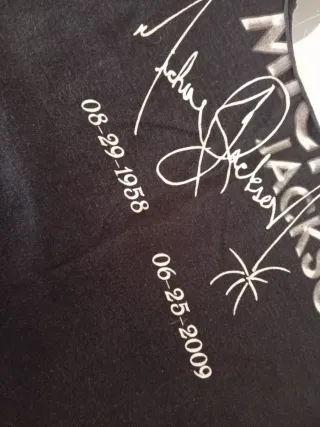 Camiseta Michael Jackson Negra