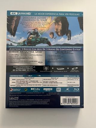 Avatar 4K Ultra HD + Blu-ray + Bonus