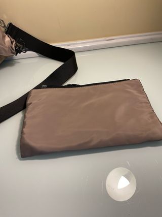 Bolso Parfois beige marron y negro