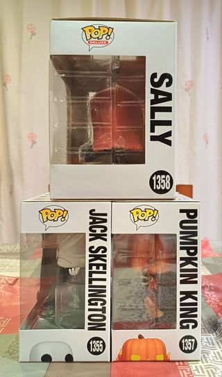 Funko Pop 1355 1357 1358 Pack Disney Figuras