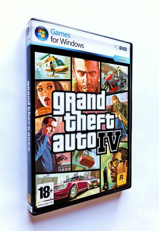 Grand Theft Auto IV PC DVD