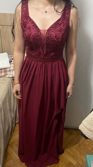 Vestido de fiesta rojo