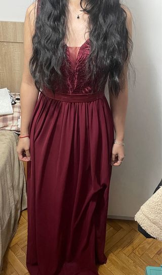 Vestido de fiesta rojo