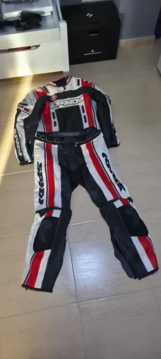 Traje de cuero 2 piezas moto SPIDI