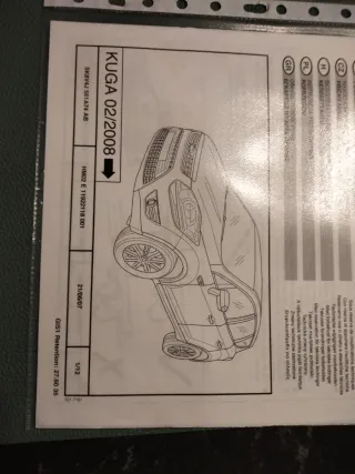 Barras portaequipajes techo coche Ford Kuga