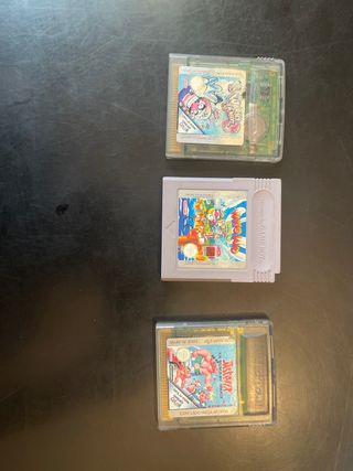 Lote 3 Juegos Game Boy: Wario Land, Mario, Asterix