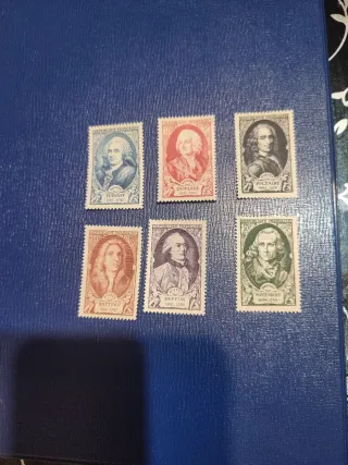 Sellos Francia - Personajes Históricos