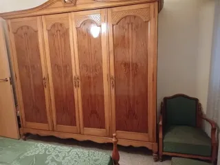 Conjunto dormitorio matrimonio de 1957