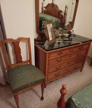 Conjunto dormitorio matrimonio de 1957