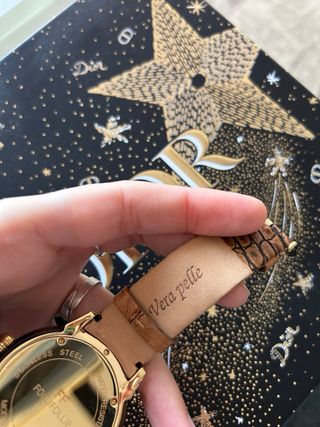 Reloj Folli Follie Tortoise & Piel Marrón