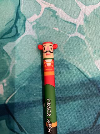 Set 4 penne cancellabili tema natalizio