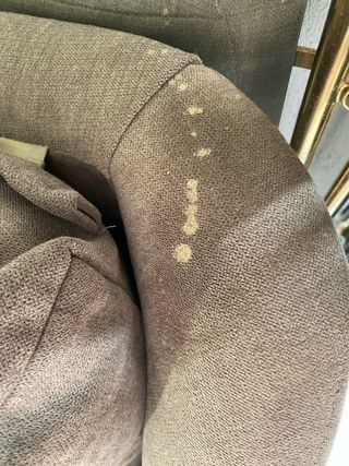 Sillón reclinable de tela