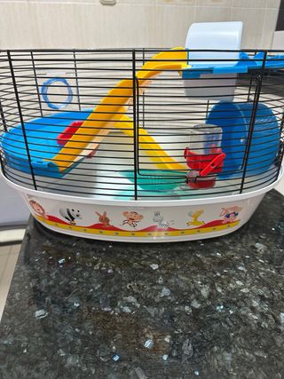 Jaula Hámster Completa + Kits Tubos