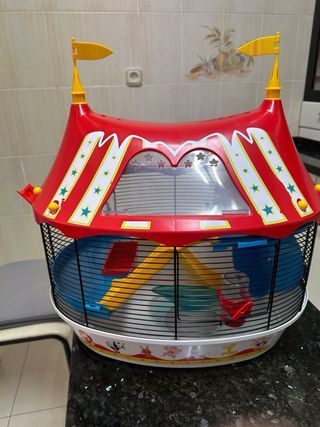 Jaula Hámster Completa + Kits Tubos