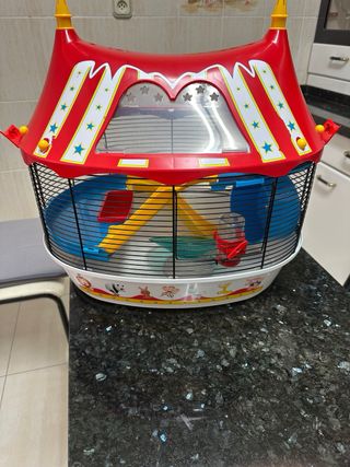 Jaula Hámster Completa + Kits Tubos