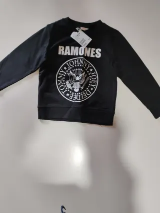 Camiseta Ramones H&M 2/4 años