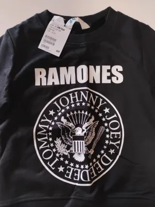 Camiseta Ramones H&M 2/4 años